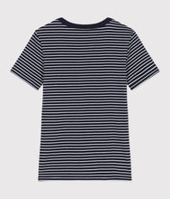 Load image into Gallery viewer, AW25 - A0D3Q 01 NAVY WHITE SHORT SLEEVES CREWNECK TEE FALL WINTER 2025/26 ICONIC STRIPES

