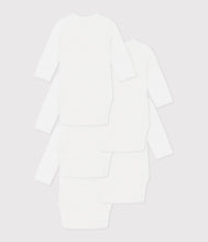 Load image into Gallery viewer, AW25 - A0D5Z 00 WHITE BODYSUITS FALL WINTER 2025/26 LONG SLEEVES NEWBORN PERMANENTS
