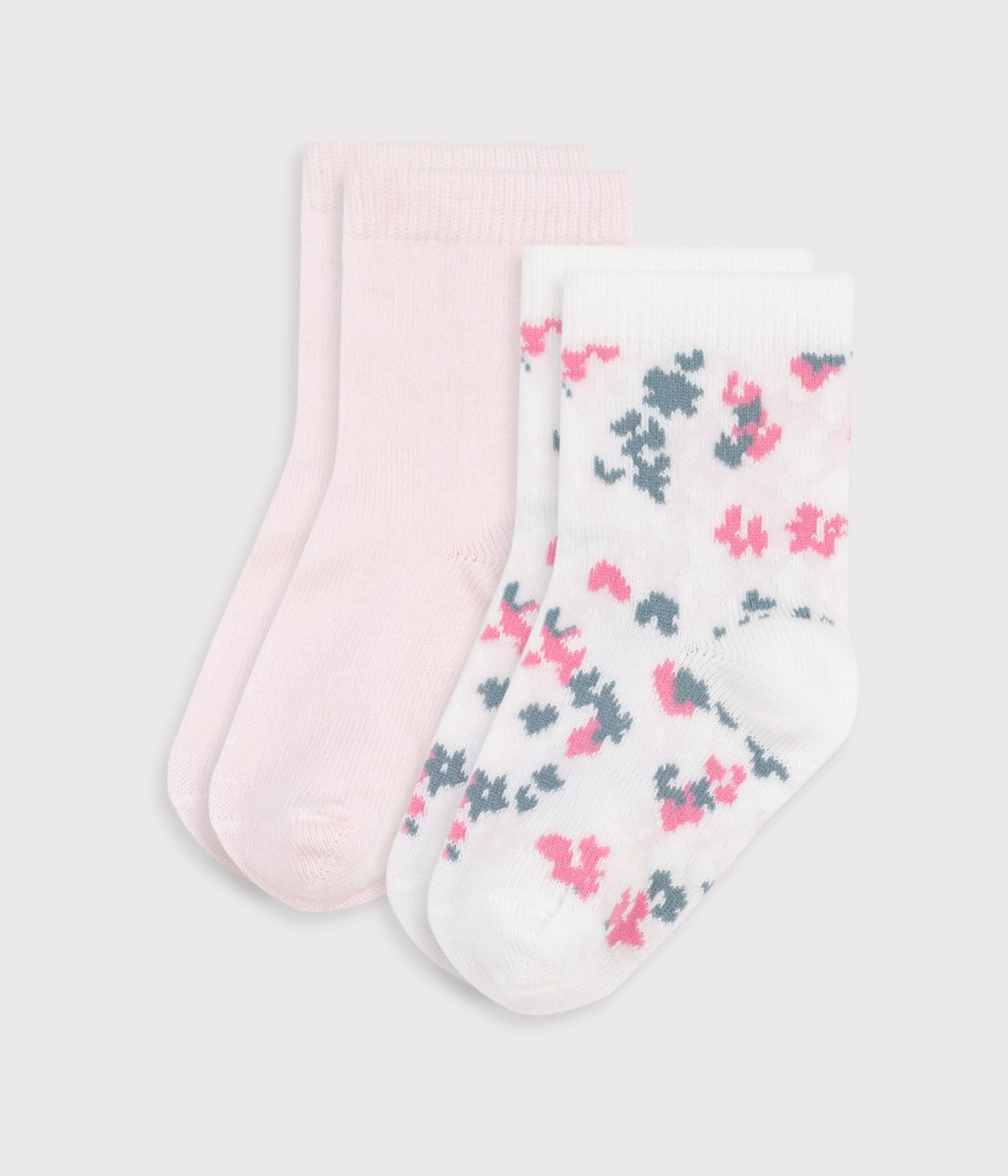 AW25 - A0DOX 01 PINK MULTI ACCESSORIES FALL WINTER 2025/26 FLORAL SOCKS