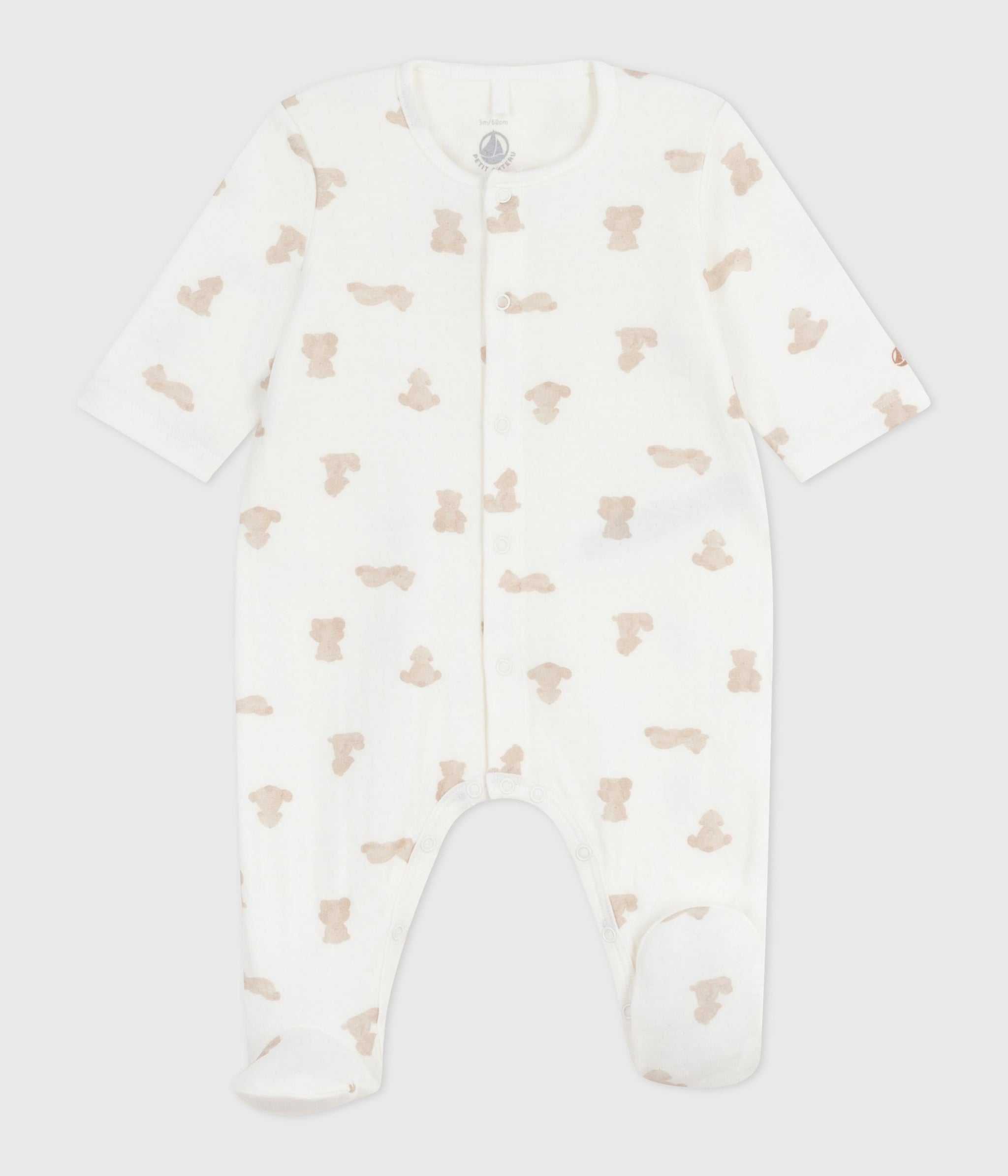 AW25 - A0DRM 01 WHITE BEIGE BODYSUITS FALL WINTER 2025/26 NEWBORN