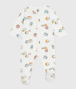 AW25 - A0DSC 01 WHITE MULTI FALL WINTER 2025/26 LONG SLEEVES NEWBORN PARIS THEME