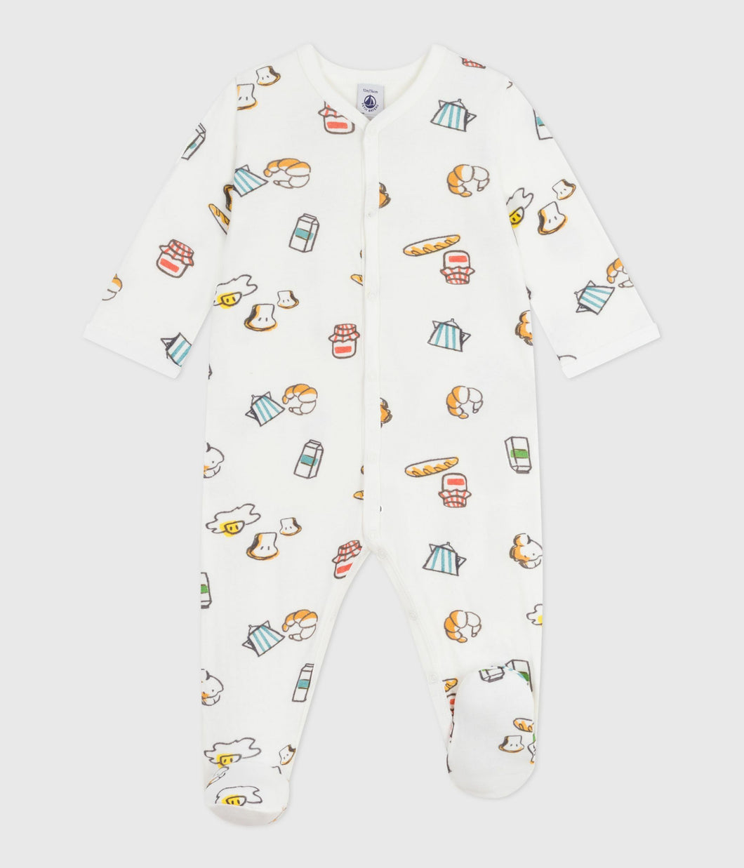 AW25 - A0DSC 01 WHITE MULTI FALL WINTER 2025/26 LONG SLEEVES NEWBORN PARIS THEME