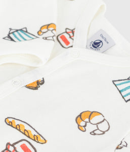 AW25 - A0DSC 01 WHITE MULTI FALL WINTER 2025/26 LONG SLEEVES NEWBORN PARIS THEME