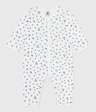 Load image into Gallery viewer, AW25 - A0DSF 01 WHITE BLUE FALL WINTER 2025/26 NEWBORN OUTFITS ROMPERS
