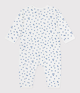 AW25 - A0DSF 01 WHITE BLUE FALL WINTER 2025/26 NEWBORN OUTFITS ROMPERS