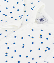 Load image into Gallery viewer, AW25 - A0DSF 01 WHITE BLUE FALL WINTER 2025/26 NEWBORN OUTFITS ROMPERS
