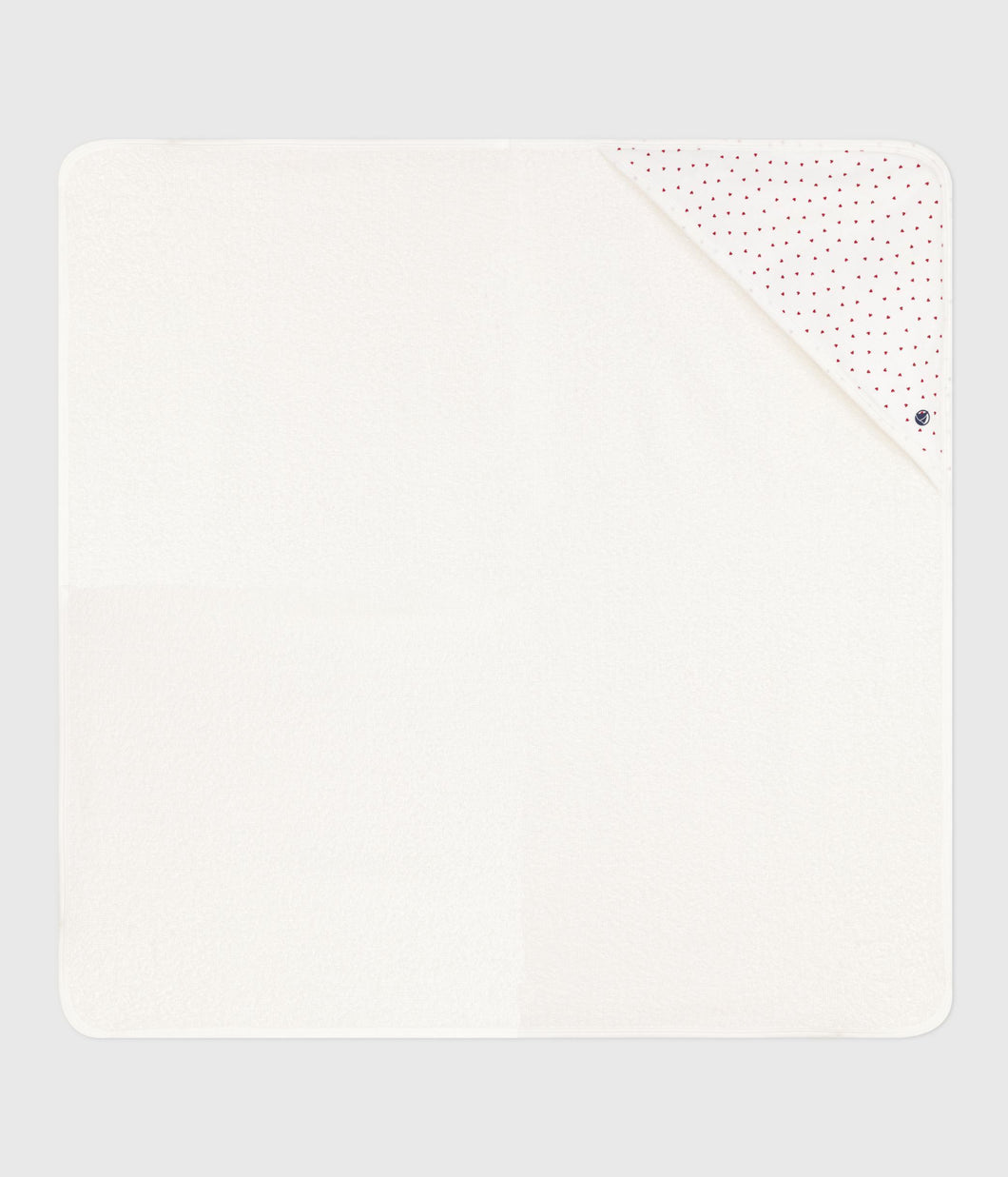 AW25 - A0DSI 01 WHITE RED ACCESSORIES FALL WINTER 2025/26 TOWEL
