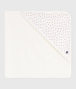 AW25 - A0DSI 01 WHITE RED ACCESSORIES FALL WINTER 2025/26 TOWEL
