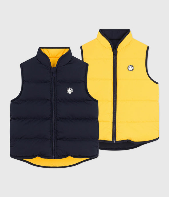 AW25 - A0DSJ 01 NAVY YELLOW FALL WINTER 2025/26 JACKET VESTS