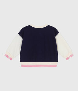 AW25 - A0DV4 01 NAVY MULTI CARDIGAN FALL WINTER 2025/26 JACKET
