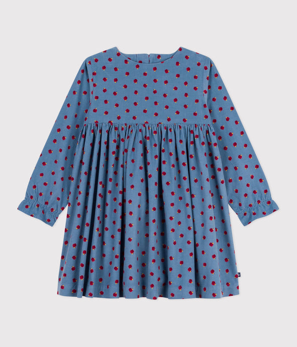 AW25 - A0DWC 01 BLUE RED DRESSES FALL WINTER 2025/26 LONG SLEEVES