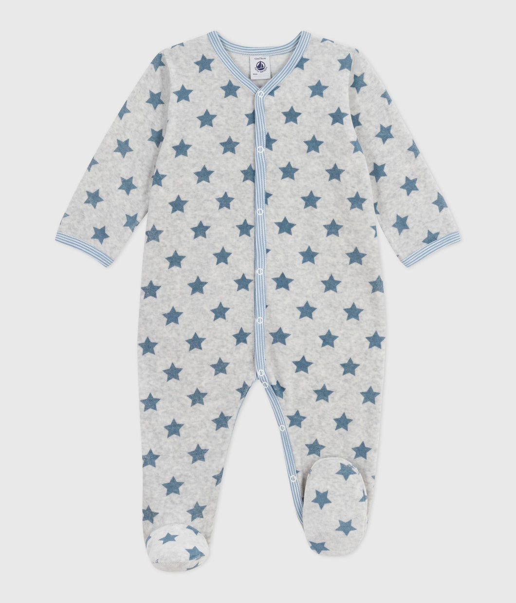 AW25 - A0DWN 02 GREY BLUE FALL WINTER 2025/26 NEWBORN OUTFITS