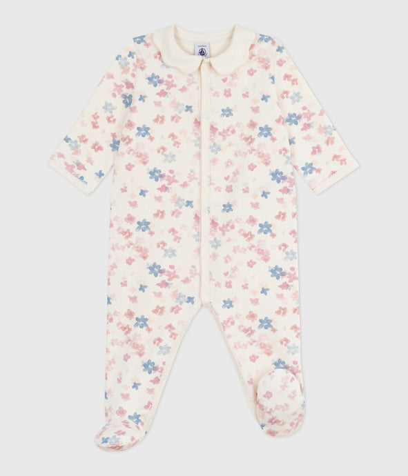AW25 - A0DWT 01 WHITE MULTI FALL WINTER 2025/26 FLORAL NEWBORN OUTFITS