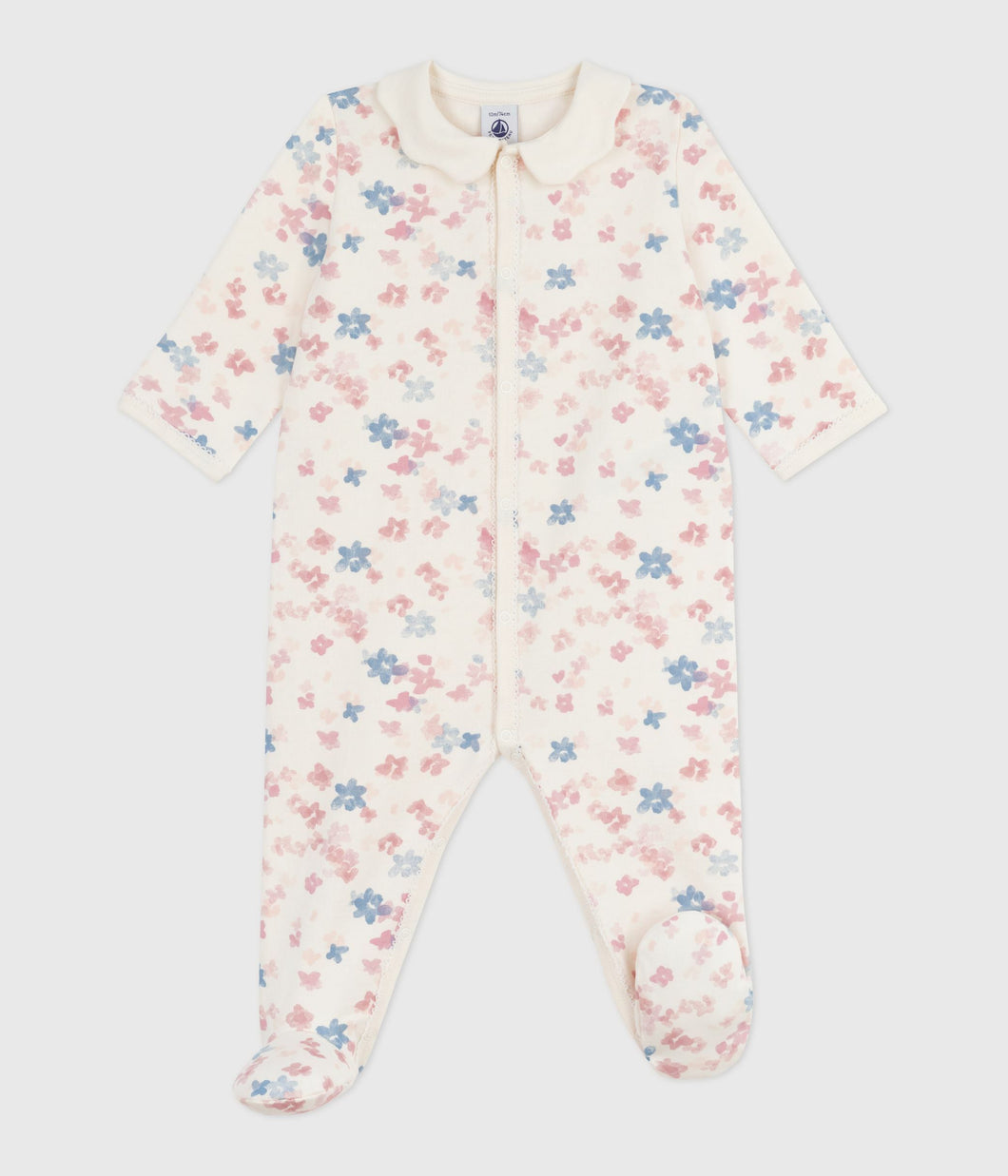 AW25 - A0DWT 01 WHITE MULTI FALL WINTER 2025/26 FLORAL NEWBORN OUTFITS