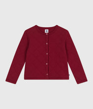 Load image into Gallery viewer, AW25 - A0DXM 01 BURGUNDY CARDIGAN FALL WINTER 2025/26
