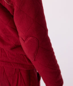 AW25 - A0DXM 01 BURGUNDY CARDIGAN FALL WINTER 2025/26