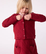 Load image into Gallery viewer, AW25 - A0DXM 01 BURGUNDY CARDIGAN FALL WINTER 2025/26
