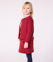 Load image into Gallery viewer, AW25 - A0DXM 01 BURGUNDY CARDIGAN FALL WINTER 2025/26
