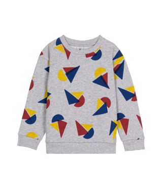 AW25 - A0DXU 01 GREY MULTI FALL WINTER 2025/26 LONG SLEEVES SAILOR SWEATSHIRT