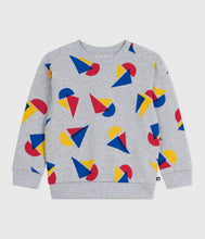 Load image into Gallery viewer, AW25 - A0DXU 01 GREY MULTI FALL WINTER 2025/26 LONG SLEEVES SAILOR SWEATSHIRT
