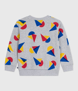 AW25 - A0DXU 01 GREY MULTI FALL WINTER 2025/26 LONG SLEEVES SAILOR SWEATSHIRT