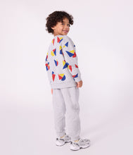 Load image into Gallery viewer, AW25 - A0DXU 01 GREY MULTI FALL WINTER 2025/26 LONG SLEEVES SAILOR SWEATSHIRT
