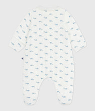 Load image into Gallery viewer, AW25 - A0DZ5 01 WHITE BLUE FALL WINTER 2025/26 NEWBORN OUTFITS SAILOR

