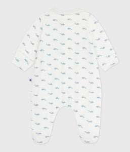 AW25 - A0DZ5 01 WHITE BLUE FALL WINTER 2025/26 NEWBORN OUTFITS SAILOR