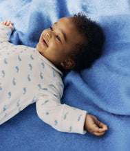 Load image into Gallery viewer, AW25 - A0DZ5 01 WHITE BLUE FALL WINTER 2025/26 NEWBORN OUTFITS SAILOR

