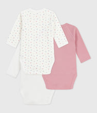 Load image into Gallery viewer, AW25 - A0DZM 98 PINK BODYSUITS FALL WINTER 2025/26 HEARTS LONG SLEEVES NEWBORN

