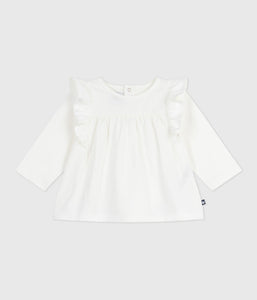 AW25 - A0DZQ 01 WHITE BLOUSES FALL WINTER 2025/26 LONG SLEEVES