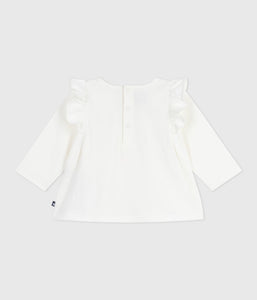 AW25 - A0DZQ 01 WHITE BLOUSES FALL WINTER 2025/26 LONG SLEEVES