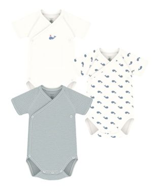 AW25 - A0DZR 00 BLUE MULTI BODYSUITS FALL WINTER 2025/26 NEWBORN STRIPES