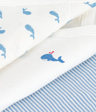 Load image into Gallery viewer, AW25 - A0DZR 00 BLUE MULTI BODYSUITS FALL WINTER 2025/26 NEWBORN STRIPES
