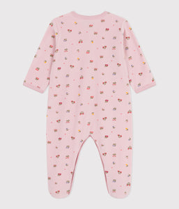 AW25 - A0DZU 01 PINK MULTI FALL WINTER 2025/26 FLORAL LONG SLEEVES NEWBORN OUTFITS