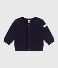 Load image into Gallery viewer, AW25 - A0DZY 01 NAVY CARDIGAN FALL WINTER 2025/26 LONG SLEEVES
