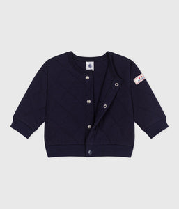 AW25 - A0DZY 01 NAVY CARDIGAN FALL WINTER 2025/26 LONG SLEEVES