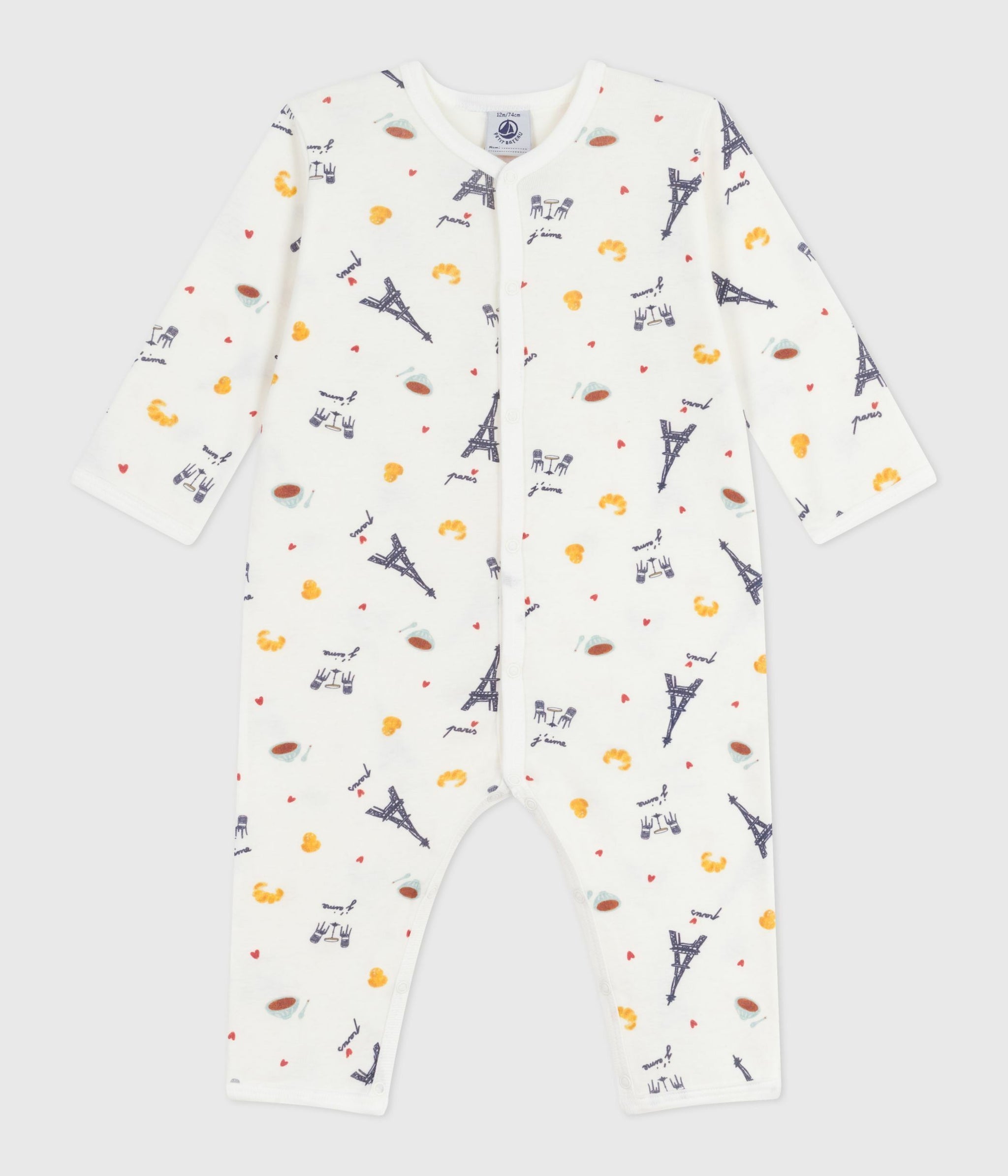 AW25 - A0E0C 01 WHITE MULTI BODYSUITS FALL WINTER 2025/26 NEWBORN PARIS THEME