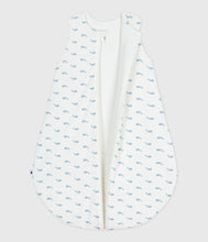 Load image into Gallery viewer, AW25 - A0E1D 01 WHITE BLUE ACCESSORIES BUNTING FALL WINTER 2025/26 NEWBORN SAILOR
