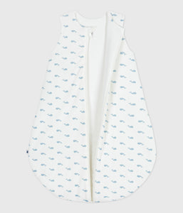 AW25 - A0E1D 01 WHITE BLUE ACCESSORIES BUNTING FALL WINTER 2025/26 NEWBORN SAILOR