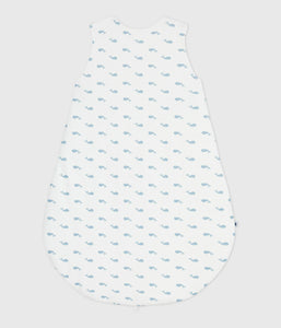 AW25 - A0E1D 01 WHITE BLUE ACCESSORIES BUNTING FALL WINTER 2025/26 NEWBORN SAILOR