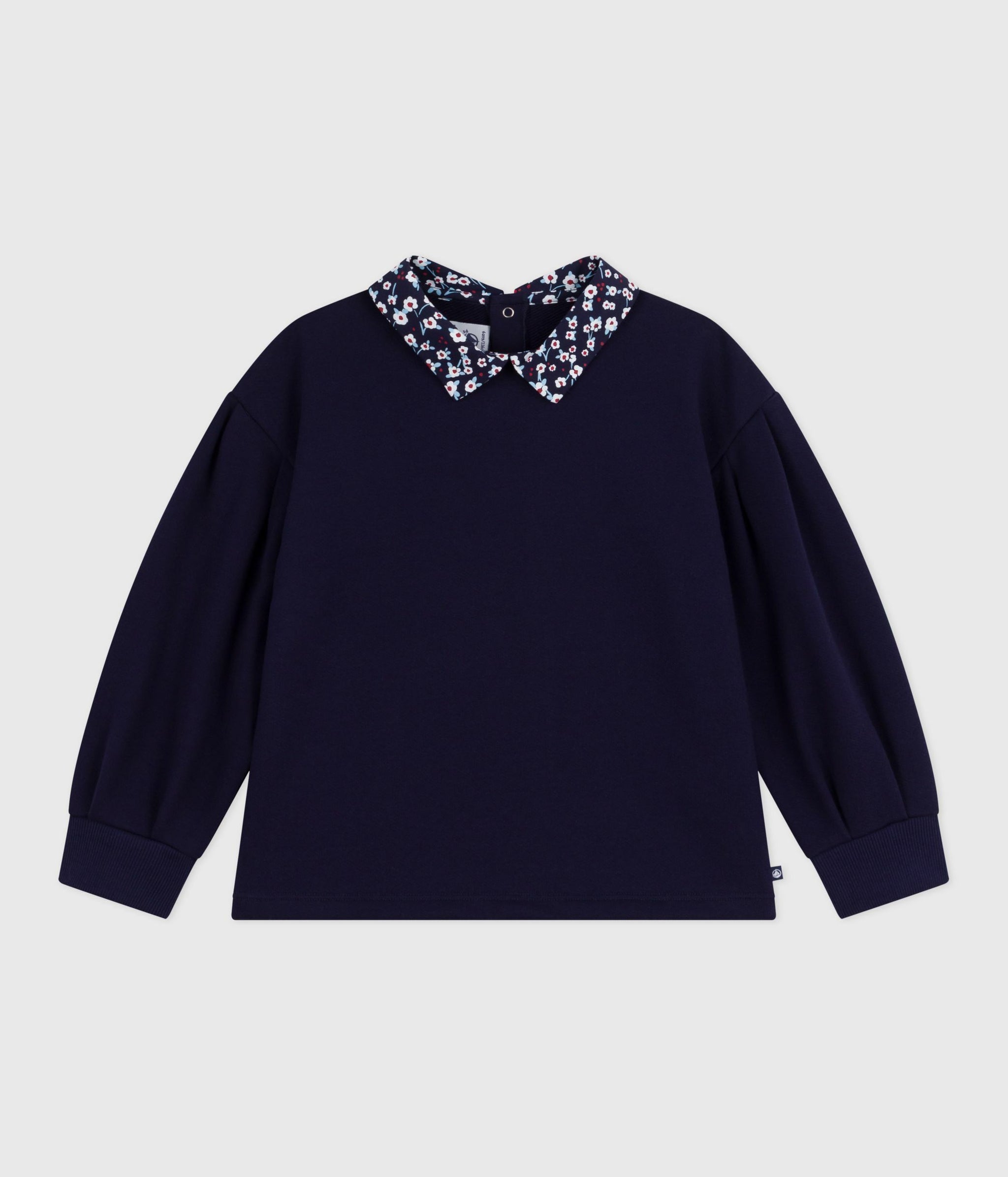 AW25 - A0E1H 01 NAVY FALL WINTER 2025/26 FLORAL LONG SLEEVES SWEATSHIRTS