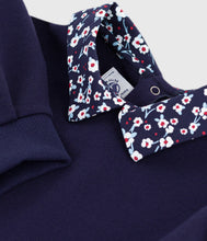 Load image into Gallery viewer, AW25 - A0E1H 01 NAVY FALL WINTER 2025/26 FLORAL LONG SLEEVES SWEATSHIRTS
