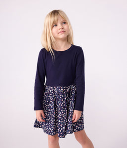 AW25 - A0E1K 01 NAVY MULTI DRESSES FALL WINTER 2025/26 FLORAL LONG SLEEVES