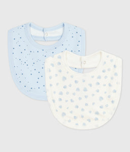 AW25 - A0E1T 01 BLUE WHITE ACCESSORIES BIBS FALL WINTER 2025/26