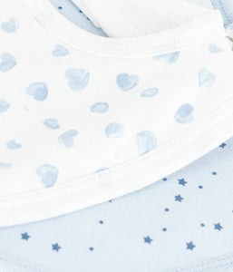 AW25 - A0E1T 01 BLUE WHITE ACCESSORIES BIBS FALL WINTER 2025/26