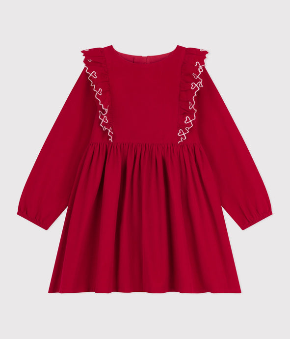 AW25 - A0E1U 01 RED DRESSES FALL WINTER 2025/26 LONG SLEEVES