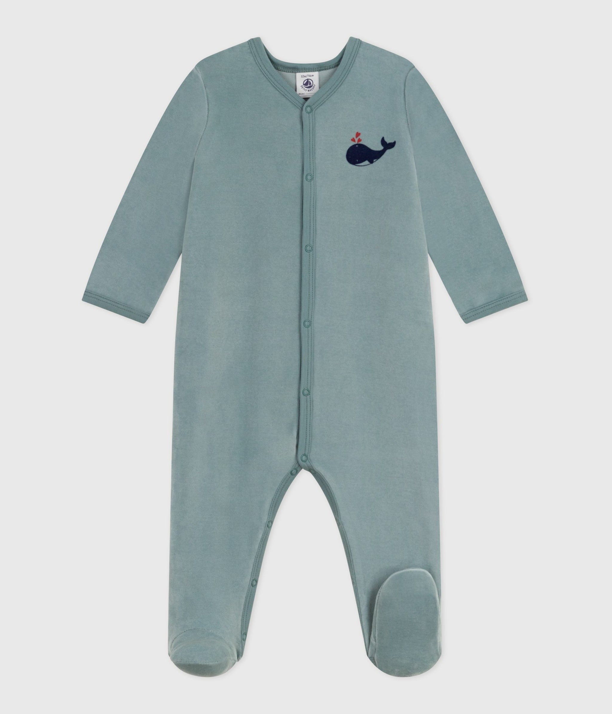 AW25 - A0E2P 01 BLUE BODYSUITS FALL WINTER 2025/26 NEWBORN SAILOR