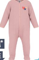 Load image into Gallery viewer, AW25 - A0E2P 03 PINK FALL WINTER 2025/26 HEARTS NEWBORN OUTFITS
