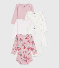 Load image into Gallery viewer, AW25 - A0E2V 00 MULTI BODYSUITS FALL WINTER 2025/26 FLORAL LONG SLEEVES NEWBORN STRIPES
